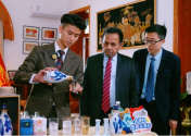 青花汾酒香飄斯里蘭卡駐華大使館 探索茶酒文化魅力
