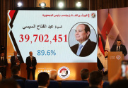 高票连任埃及总统 塞西积极应对挑战
